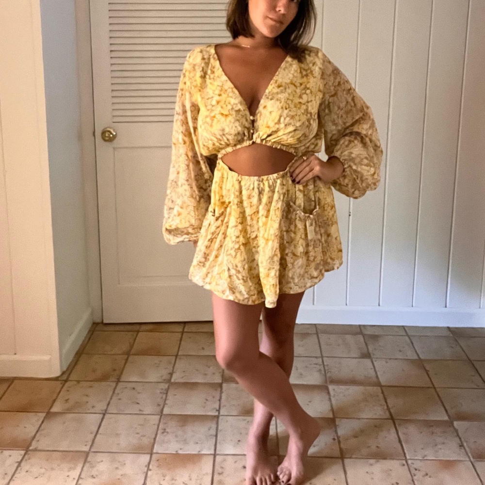 Dharma Playsuit - Daffodil